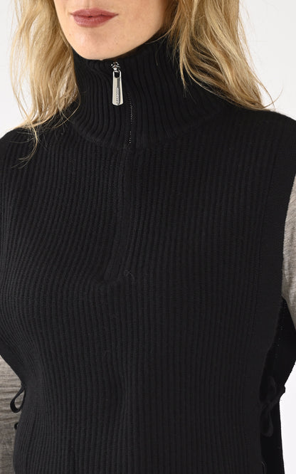 A &quot;MIMOSA 64703&quot; Noir Oakwood Top Femme details photo
