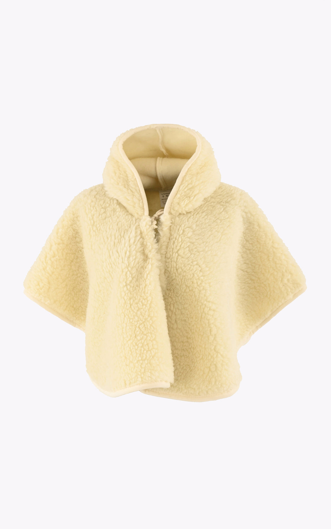A &quot;PONCHO&quot; Beige La Canadienne Poncho Enfant opened photo