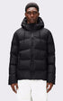 A "15120 PUFFER JACKET" Noir Rains Bl Doudoune Mixte closed photo