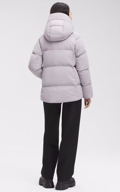 A &quot;MARLOW JACKET 3904W&quot; Gris Canada Goose Ves Doudoune Femme back photo