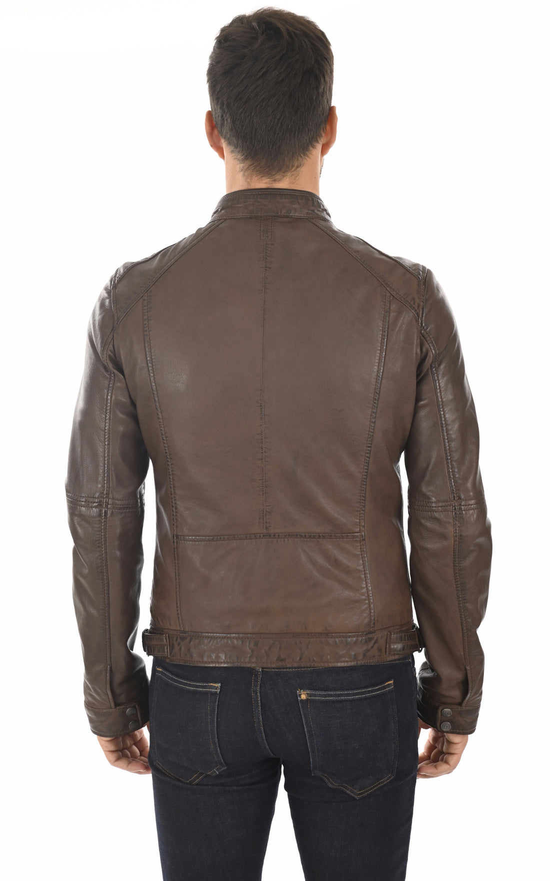 A &quot;CASEY 60901&quot; Marron Oakwood Blouson Homme opened photo