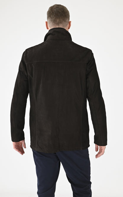 A &quot;MIKA&quot; Marron La Canadienne Blouson Homme back photo