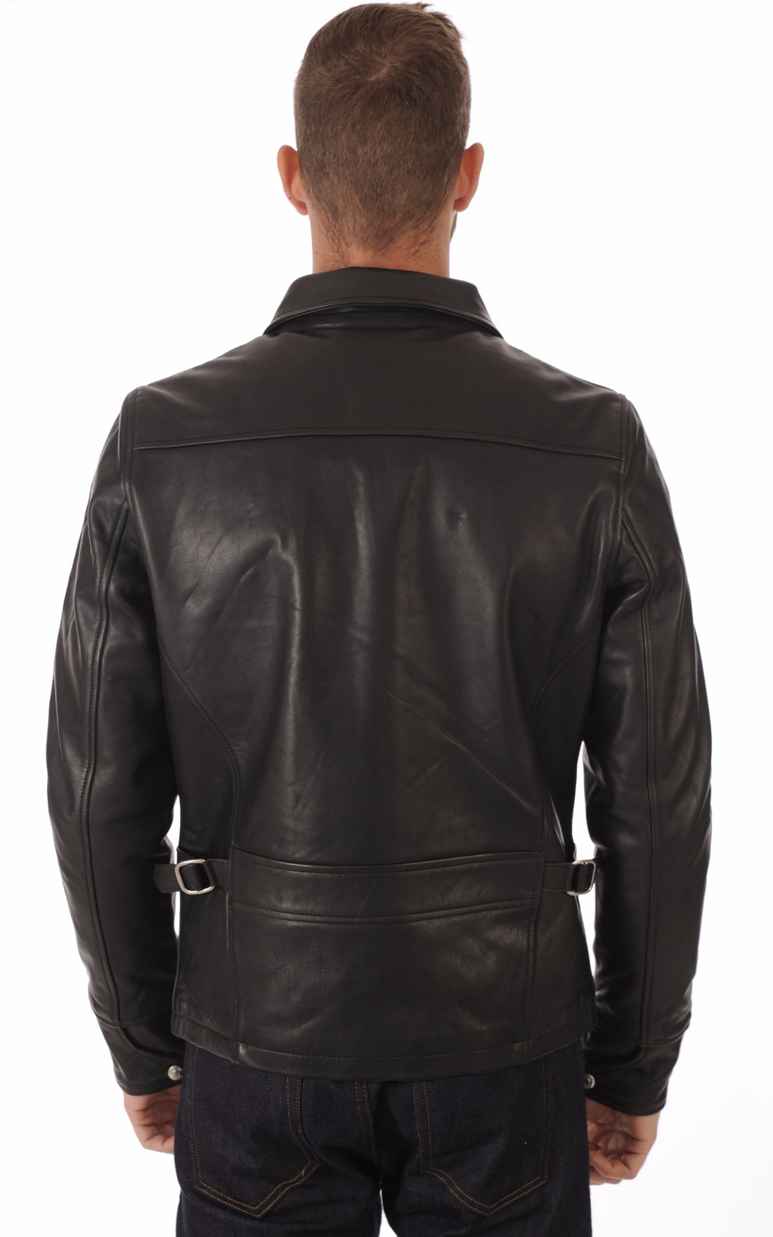 A &quot;LC952&quot; Noir Schott Blouson Homme closed photo