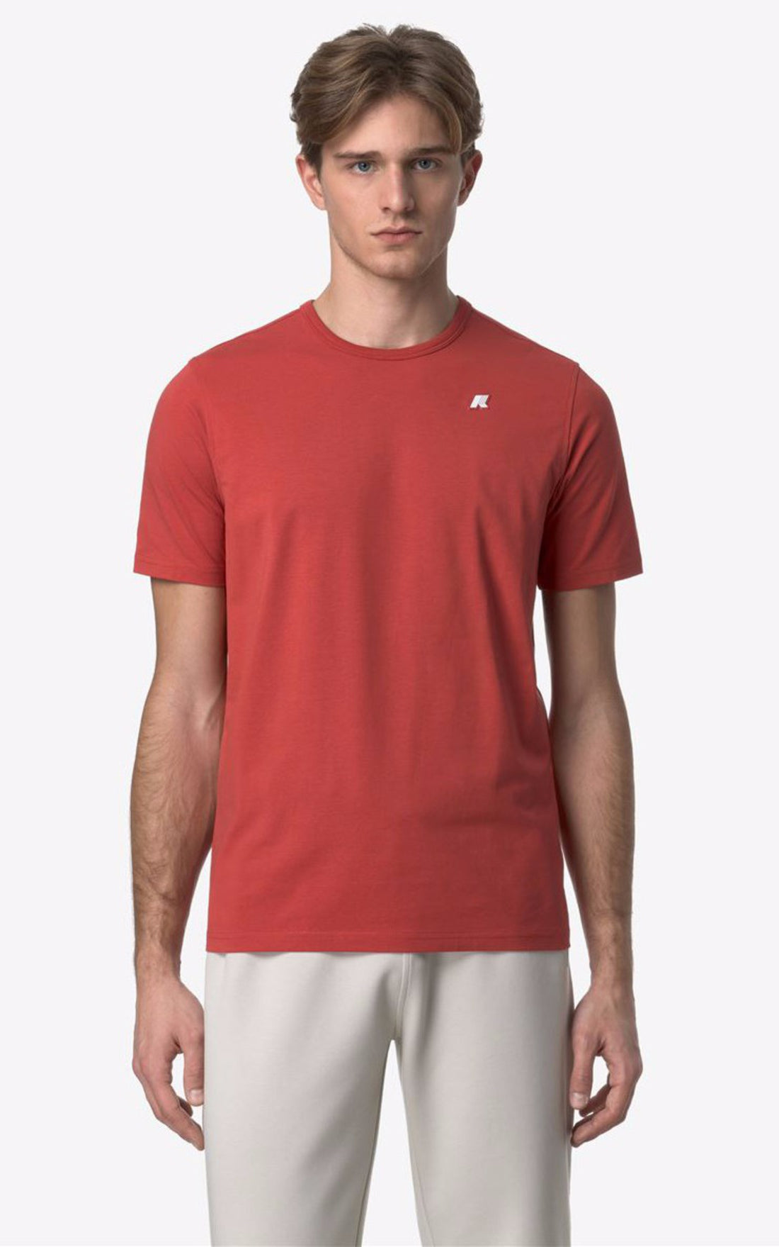 A &quot;ADAME K71349W&quot; Rouge K-Way T-shirt Homme opened photo