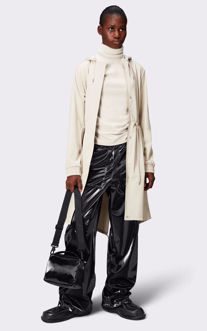 A &quot;18550 STRING PARKA&quot; Beige Rains 7/8 Femme interior photo