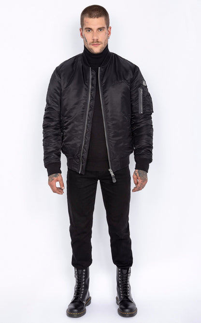 A &quot;AIRFORCE RS&quot; Noir Schott Blouson Homme interior photo
