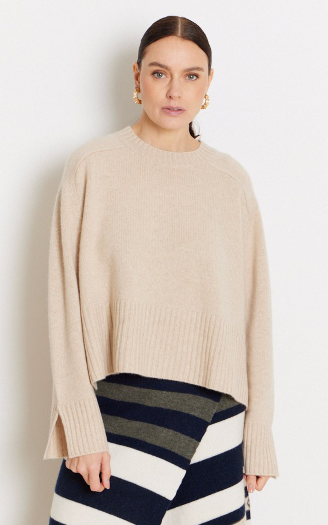 A &quot;XENIA 4501048C&quot; Beige Notshy Pull Femme opened photo