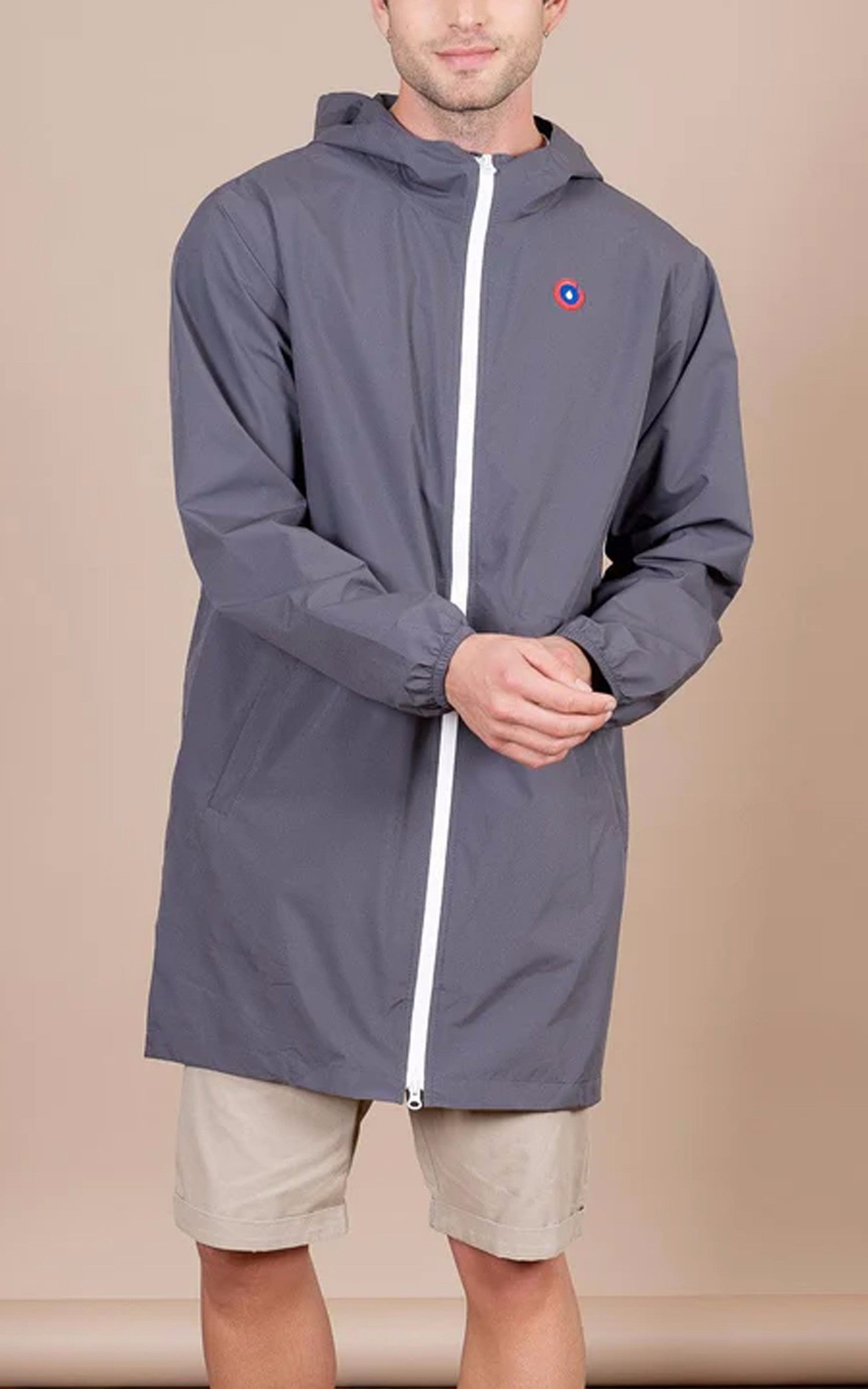 A &quot;AMELOT 20300&quot; Anthracite Flotte Veste Mixte opened photo