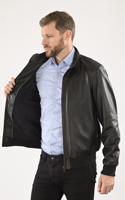 A &quot;EXPO&quot; Noir Serge Pariente Blouson Homme interior photo