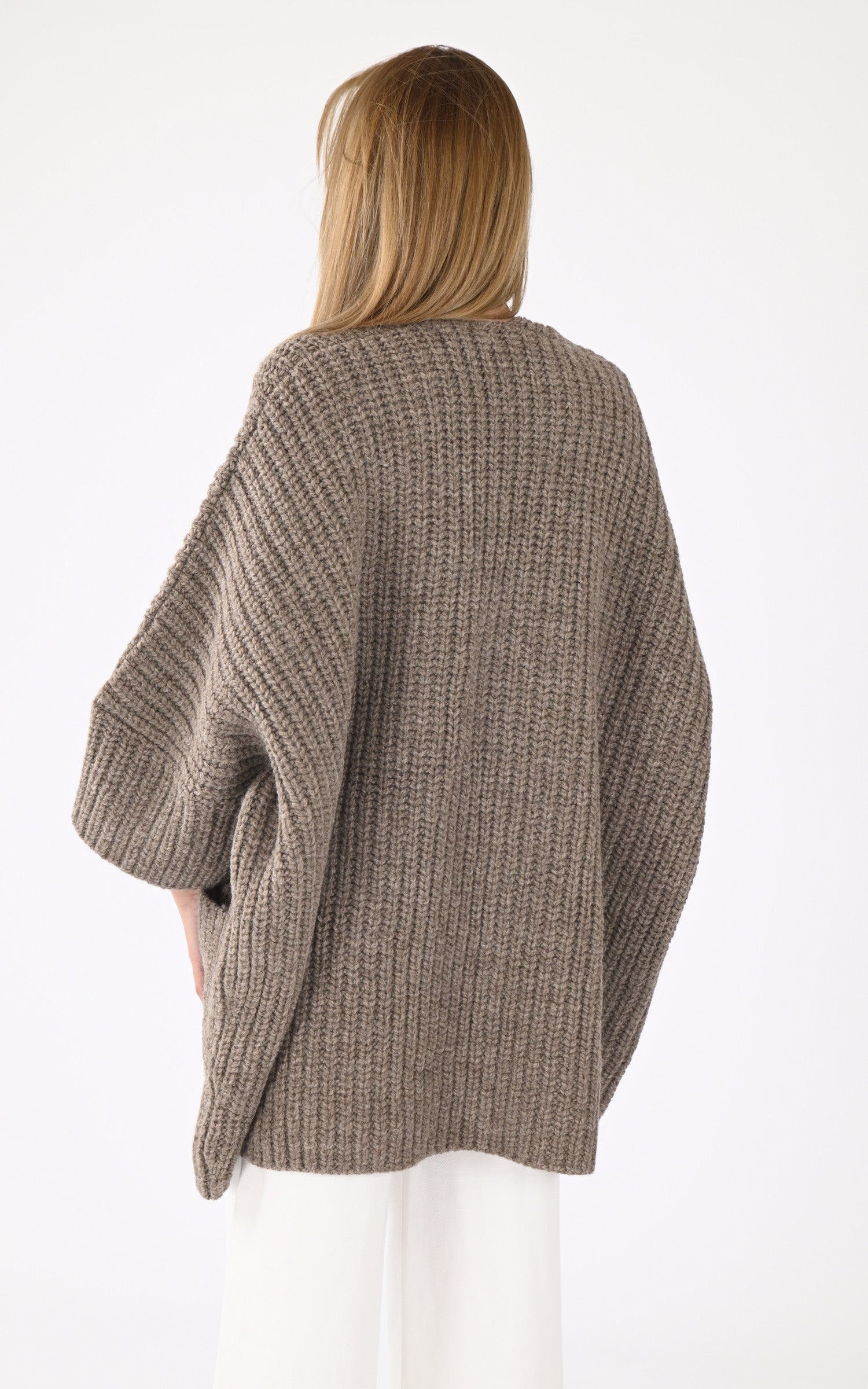 A &quot;JORMA 4509973&quot; Taupe Notshy Gilet Femme back photo 3