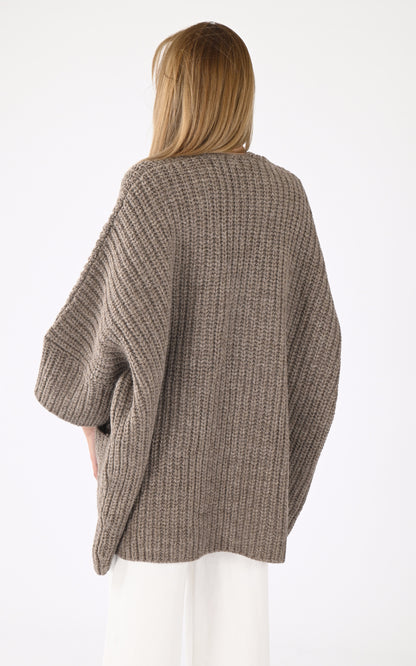 A &quot;JORMA 4509973&quot; Taupe Notshy Gilet Femme back photo
