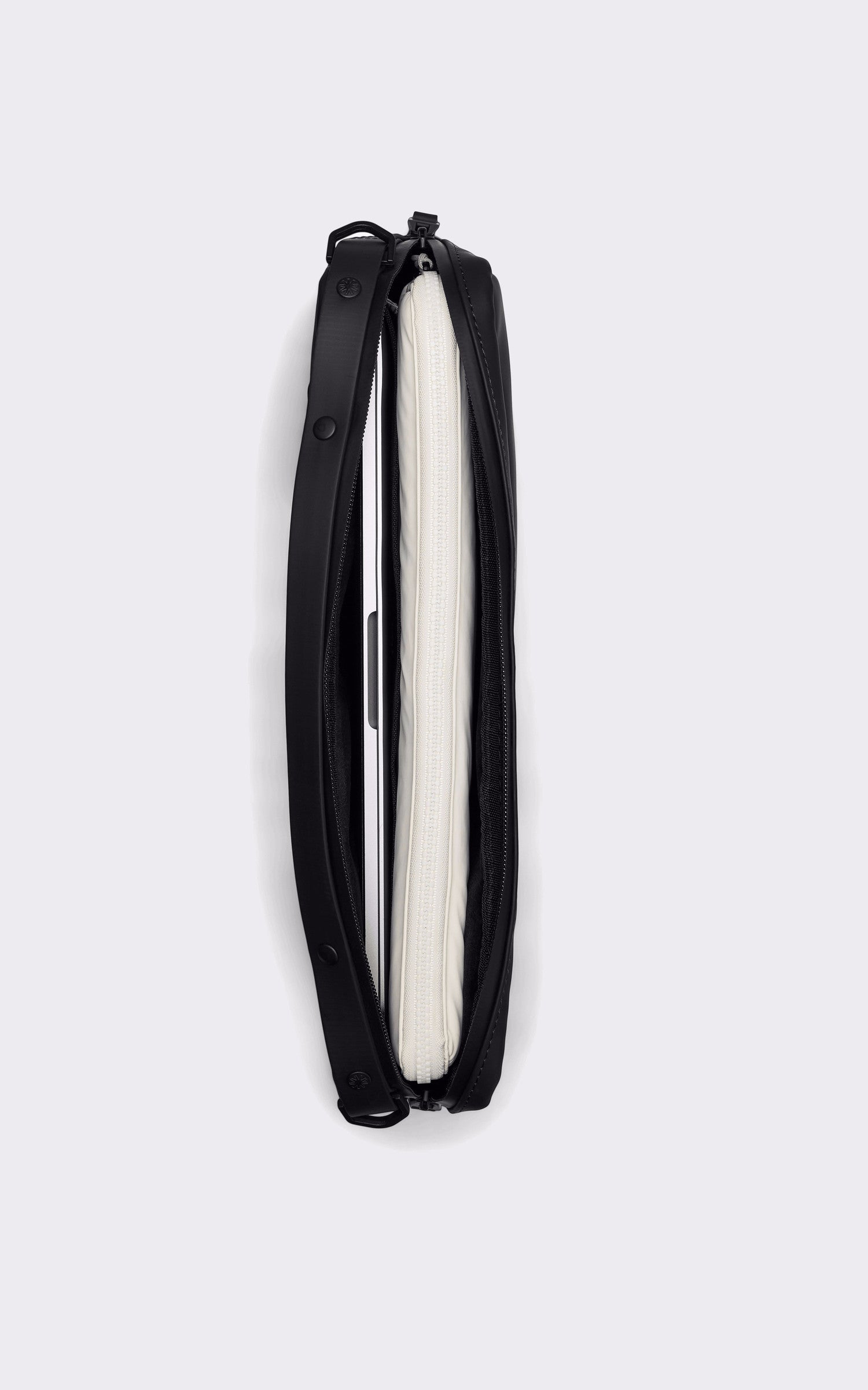 A &quot;13290 LAPTOP BAG&quot; Noir Rains 3/4 Mixte details photo 5