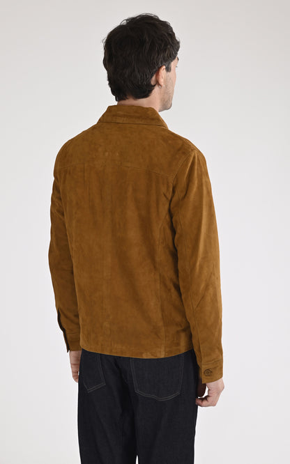 A &quot;HOUSTON 104150&quot; Cognac Daytona 73 Chemise Homme back photo