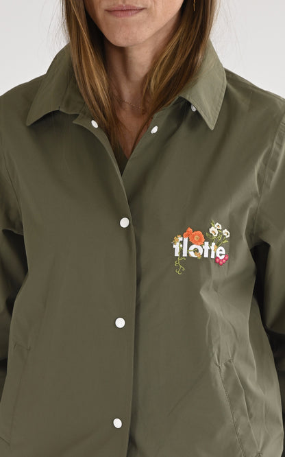 A &quot;PLAISANCE 25004&quot; Kaki Flotte Veste Mixte details photo
