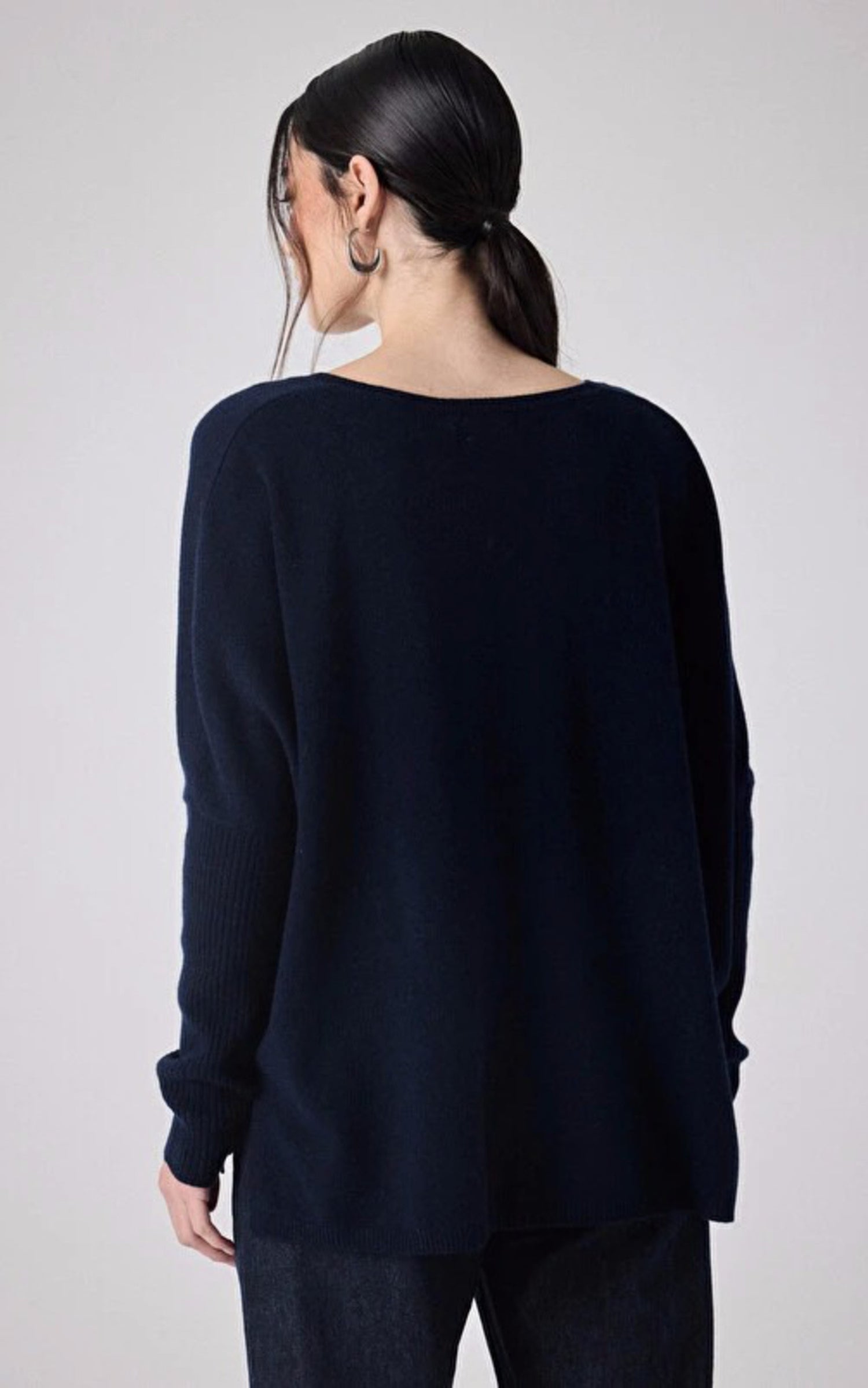 A &quot;FAUSTINE 4604001C&quot; Bleu Notshy pull_poncho Femme back photo 4