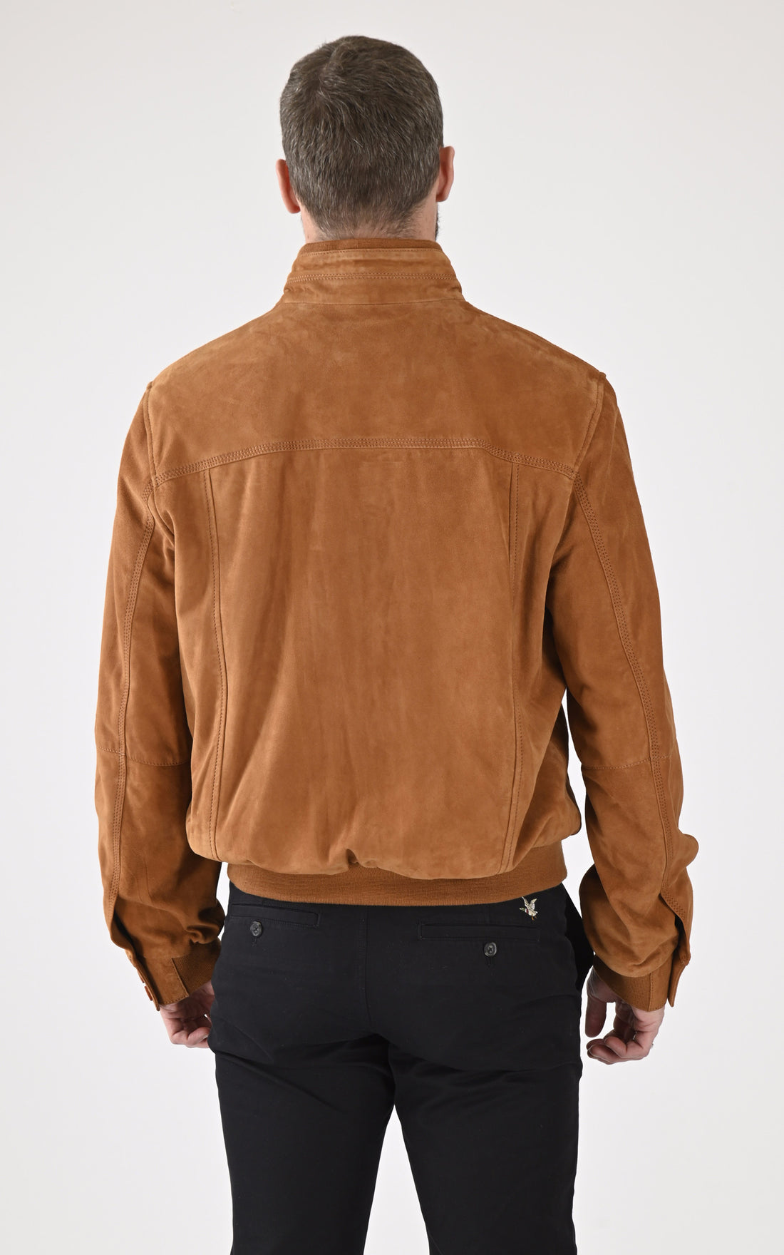 A &quot;3070&quot; Cognac La Canadienne Blouson Homme opened photo