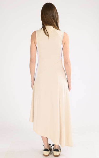 A &quot;FANELIE&quot; Beige Gertrude Robe Femme back photo
