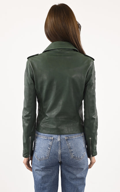 A &quot;PALOMA 101997&quot; Vert Rose Garden Blouson Femme back photo