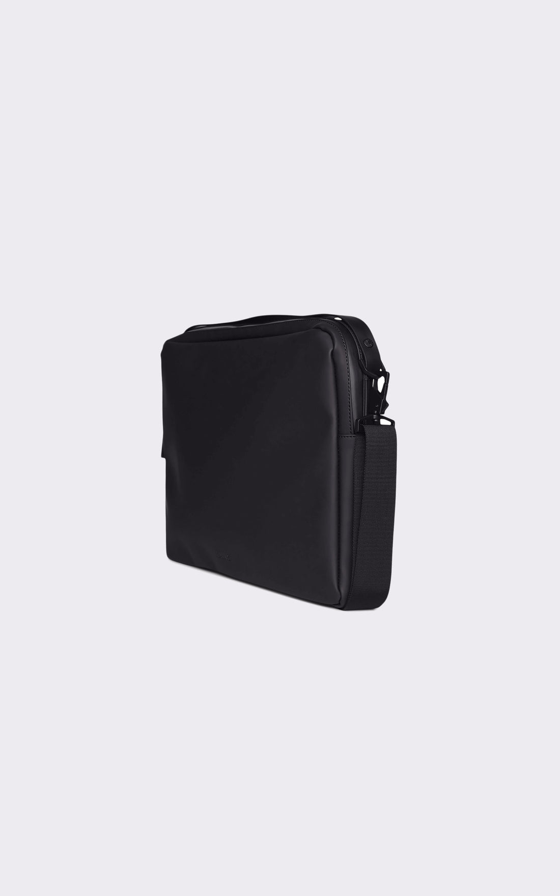 A &quot;13290 LAPTOP BAG&quot; Noir Rains 3/4 Mixte opened photo