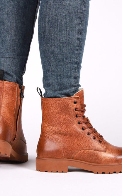 A &quot;WL02 KAJSA&quot; Marron Blackstone Chaussures Femme back photo