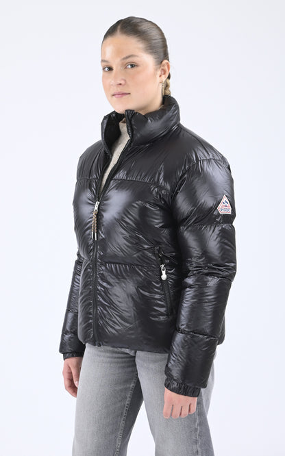 A &quot;GOLDIN GIRL&quot; Noir Pyrenex Bl Doudoune Enfant closed photo