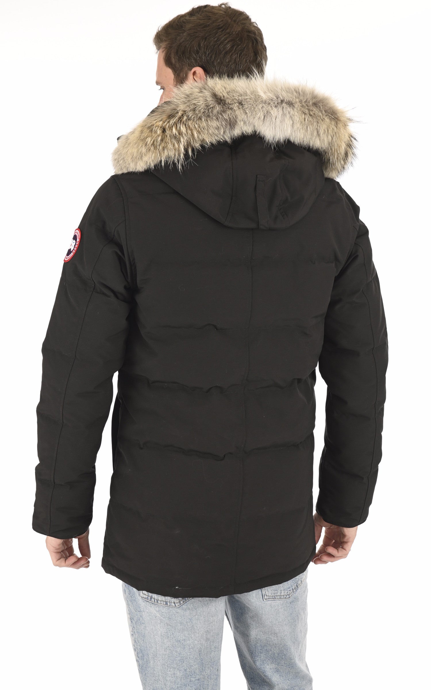 A &quot;CARSON 3805M&quot; Noir Canada Goose Bl Doudoune Homme back photo 4