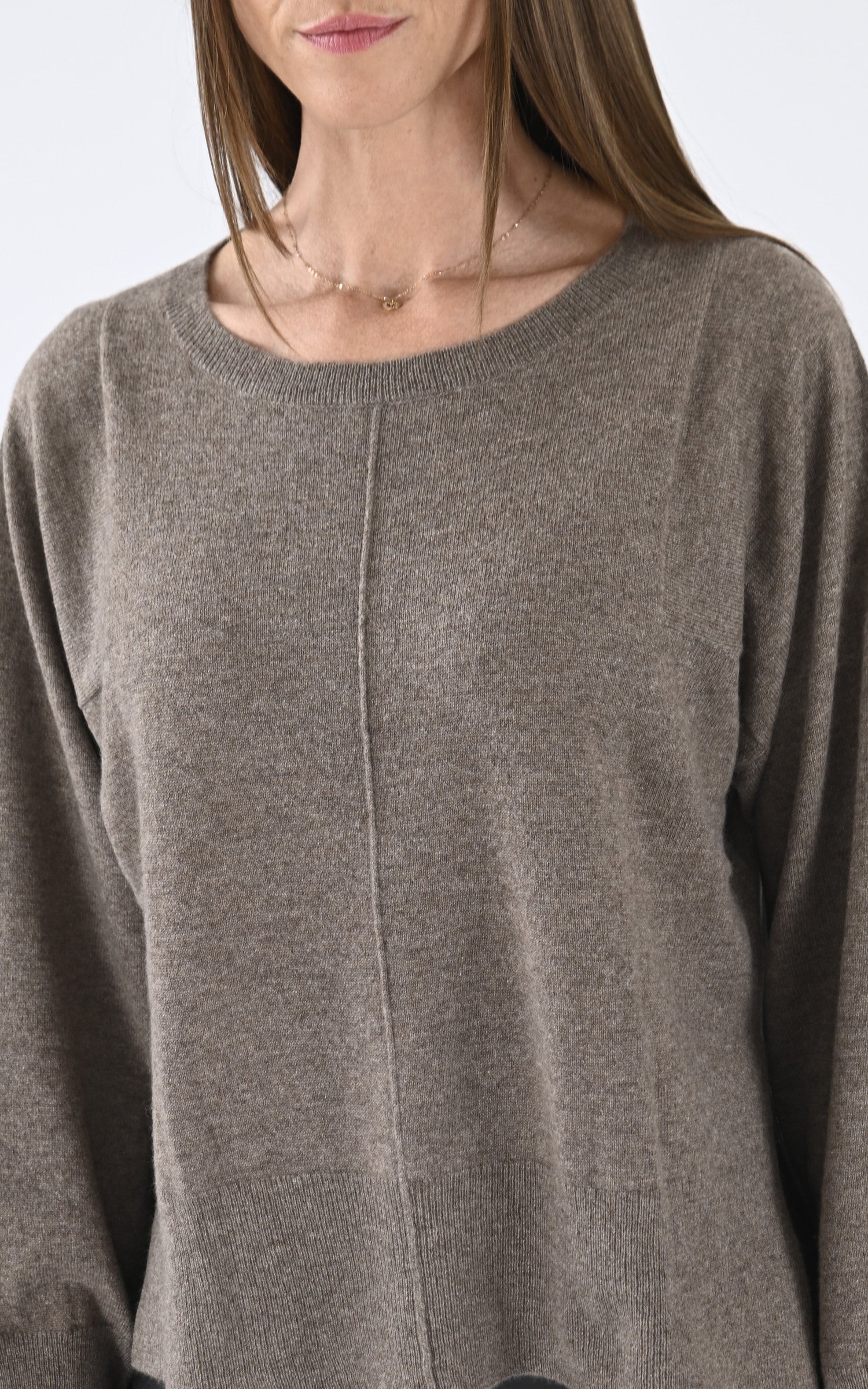 A &quot;JEANNE 4502054C&quot; Taupe Notshy Pull Femme details photo 4