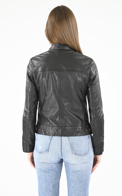 A &quot;RITZ 64952&quot; Noir Oakwood Blouson Femme back photo