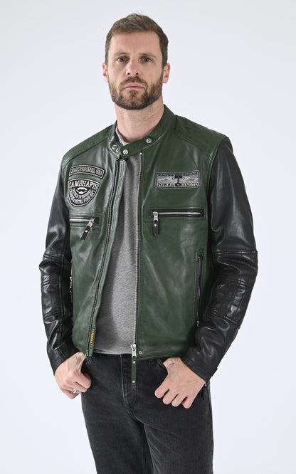 A &quot;ROSCODA 102788&quot; Vert Daytona 73 Blouson Homme opened photo