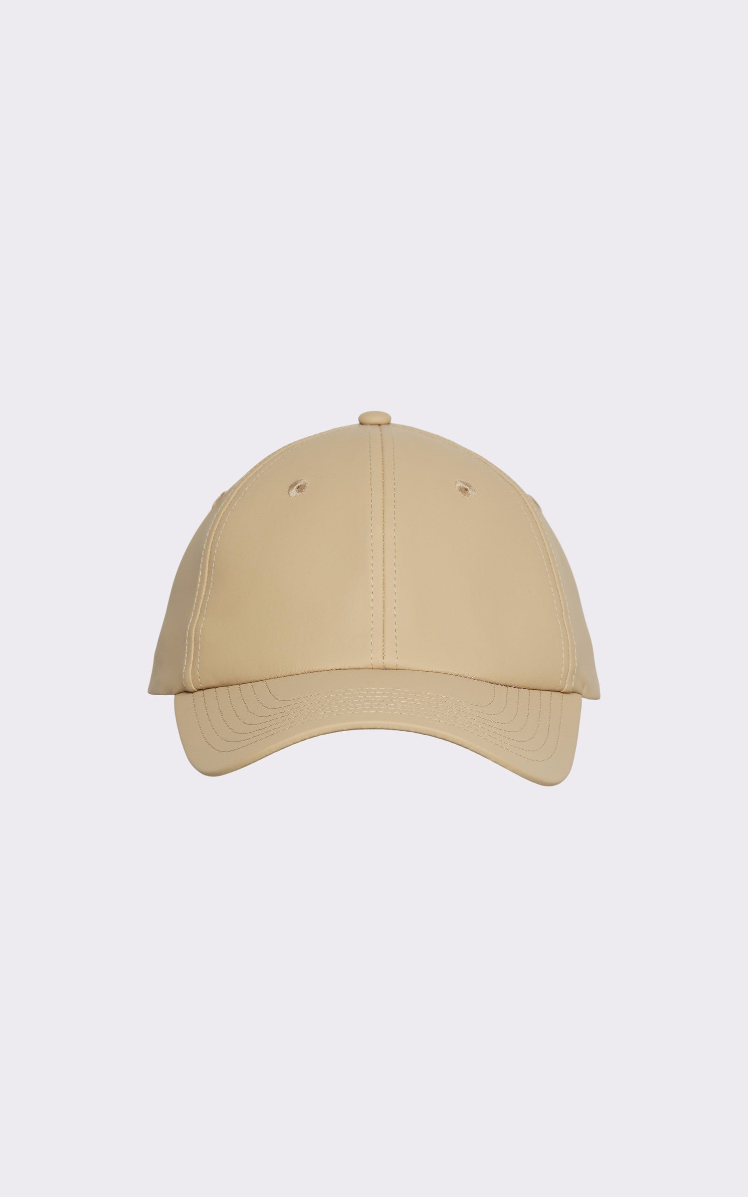 A &quot;13600 CASQUETTE&quot; Beige Rains Casquette Mixte closed photo