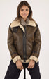 A "ASTERIA FF" Marron La Canadienne Bombardier Femme opened photo