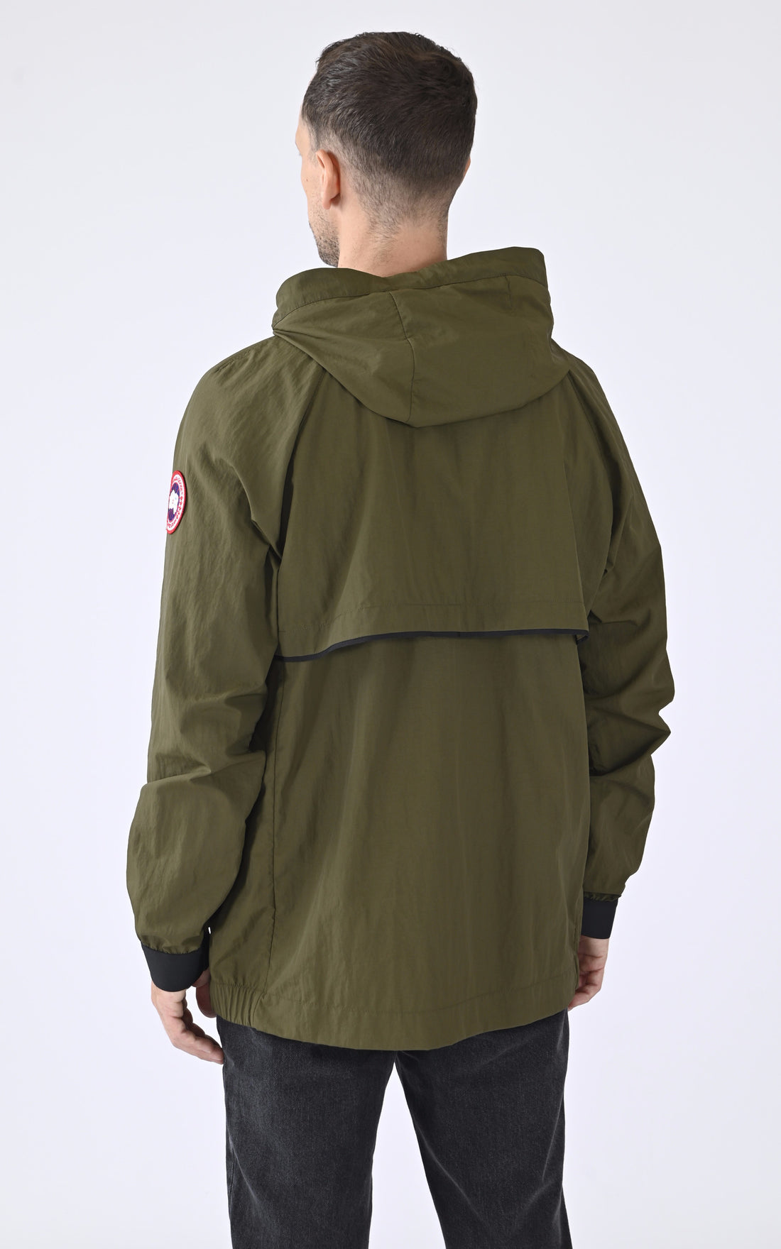 A &quot;FABER HOODY 2440M&quot; Kaki Canada Goose Blouson Homme opened photo