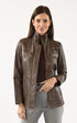 A "ZURICH-3" Marron La Canadienne Veste Femme opened photo