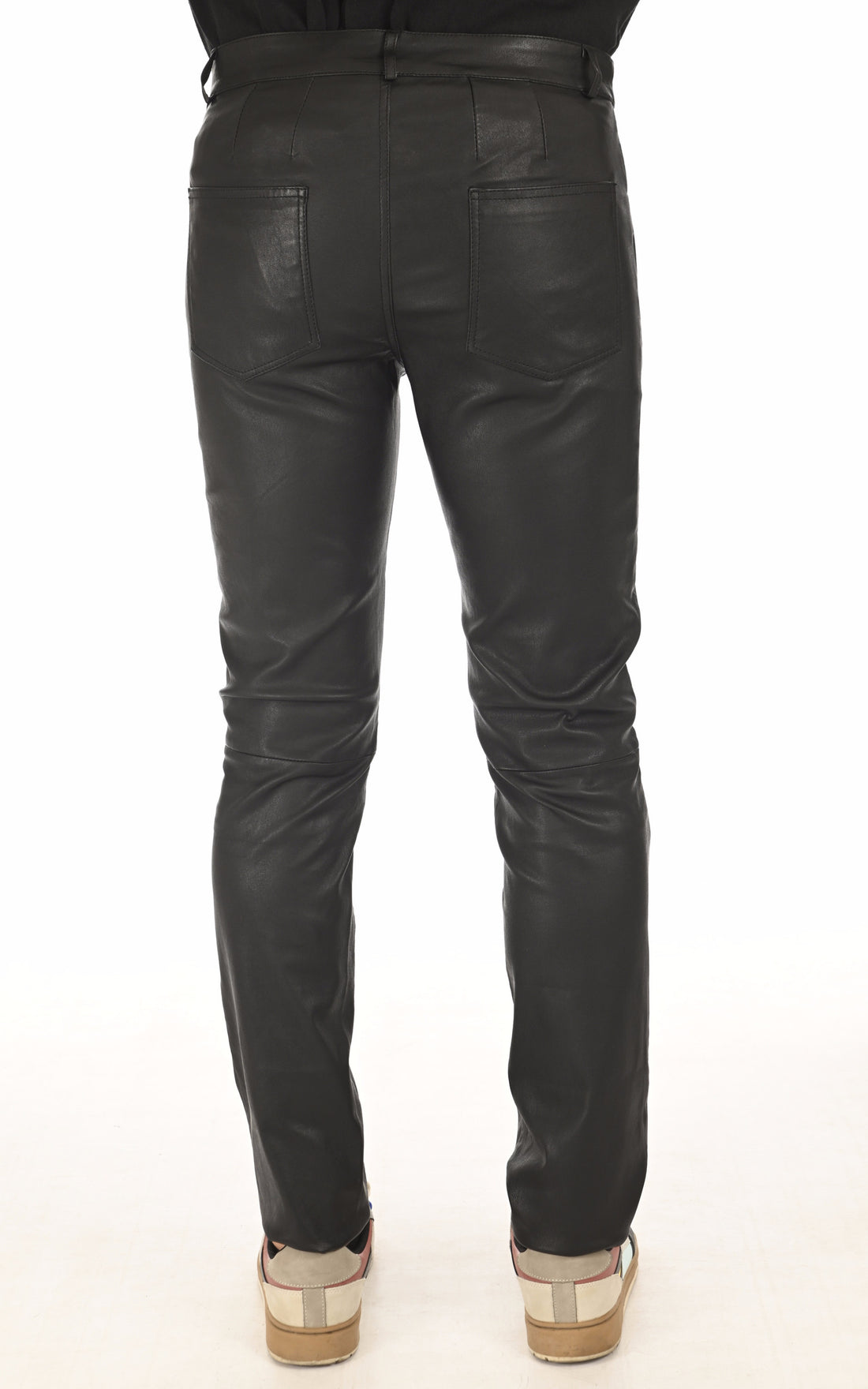 A &quot;EMILE&quot; Noir La Canadienne Pantalon Homme closed photo