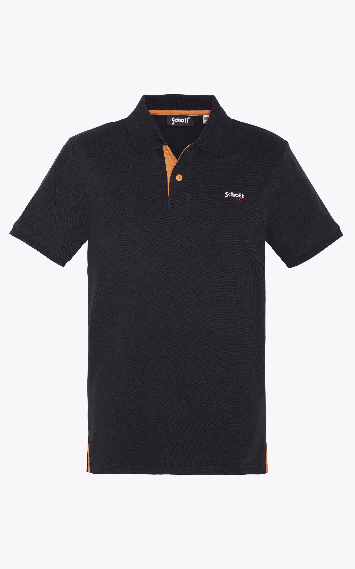 A &quot;PSMILTON&quot; Bleu Schott Polo Homme opened photo 1