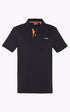 A "PSMILTON" Bleu Schott Polo Homme opened photo