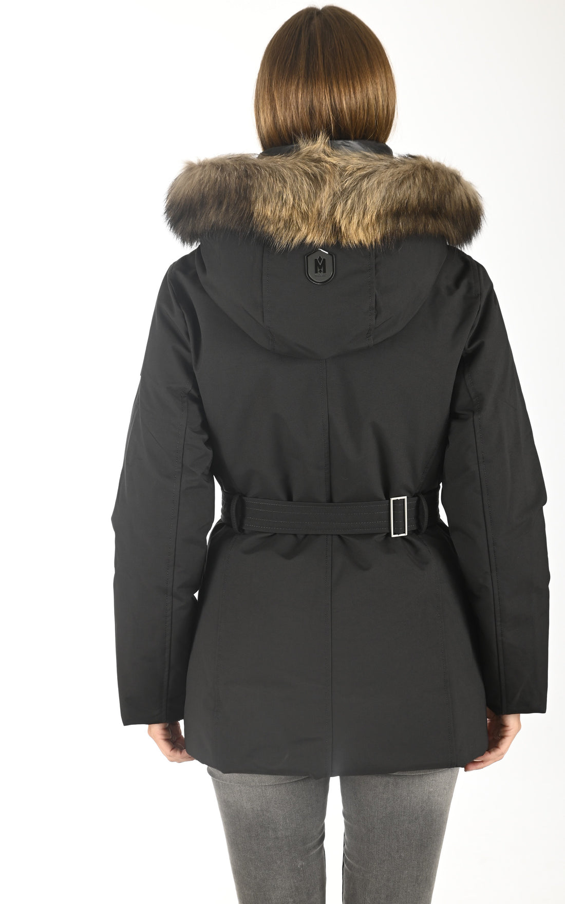 A &quot;JENI-F&quot; Noir Mackage Ves Doudoune Femme opened photo