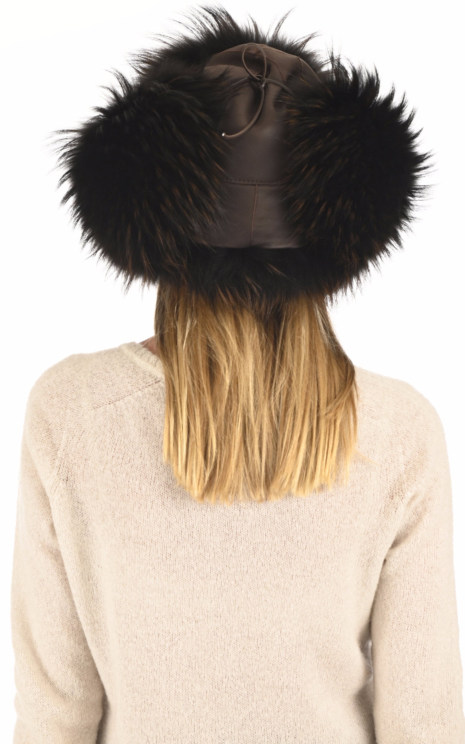 A &quot;KAZAN&quot; Marron Helma Chapka Femme back photo 4