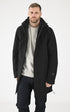A "PLANCK QM481" Noir Krakatau 3/4 Parka Homme opened photo