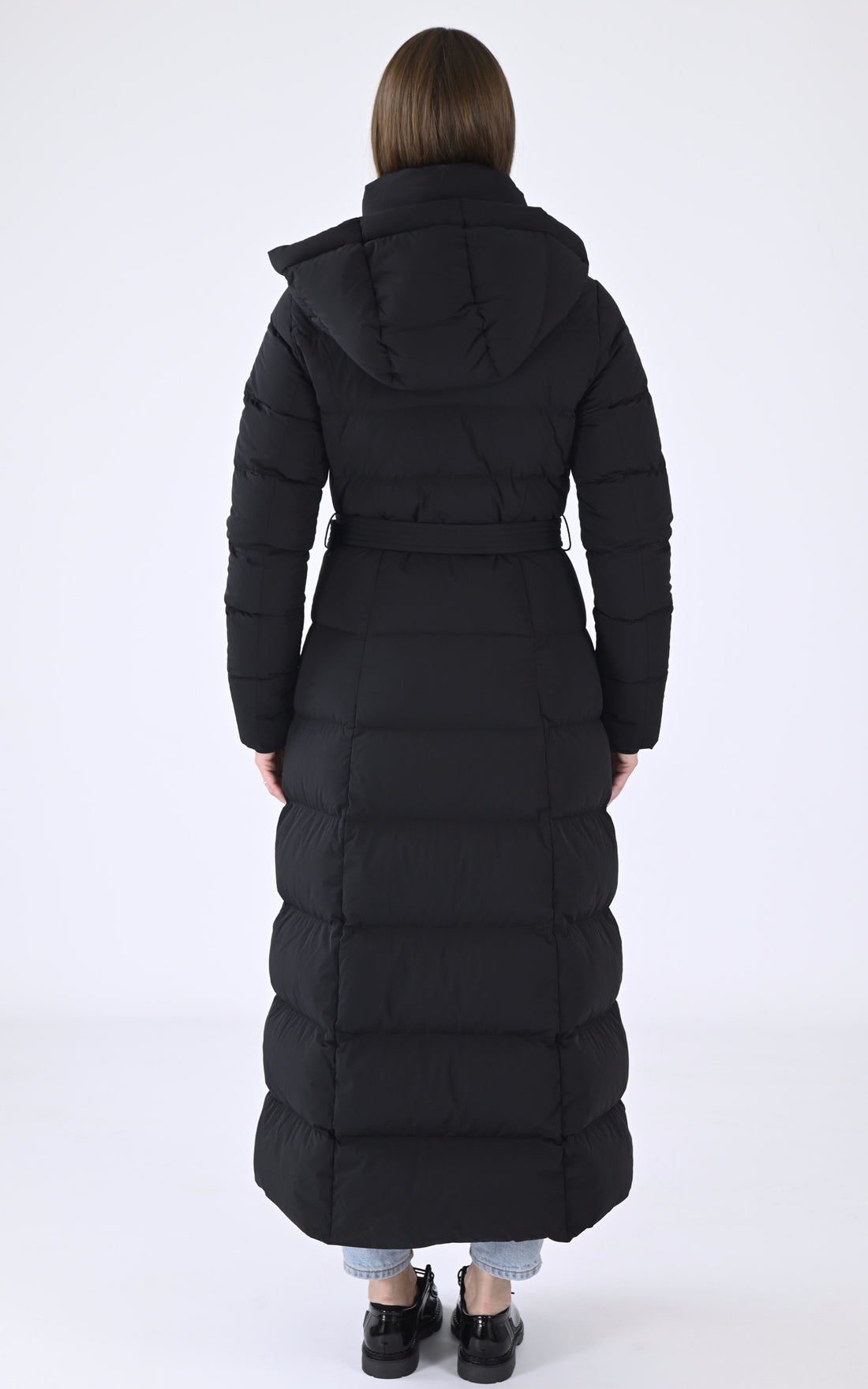 A &quot;CALINA-CITY&quot; Noir Mackage 7/8 Doudoune Femme opened photo