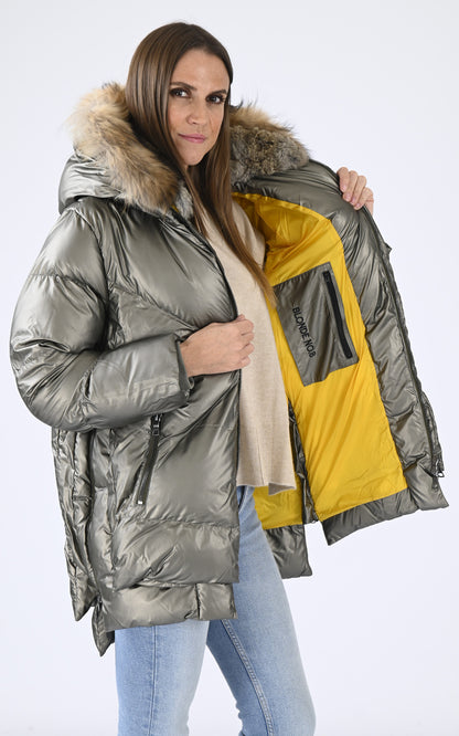 A &quot;FROST M 515&quot; Kaki Blonde n°8 Ves Doudoune Femme interior photo