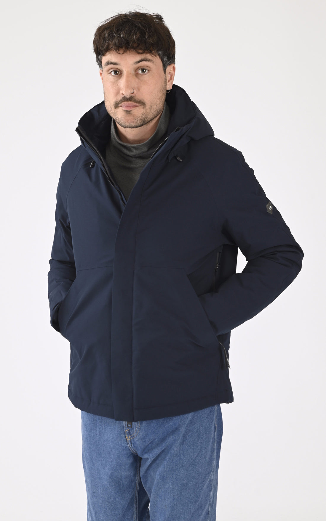 A &quot;WERYK QM482&quot; Marine Krakatau 3/4 Parka Homme opened photo