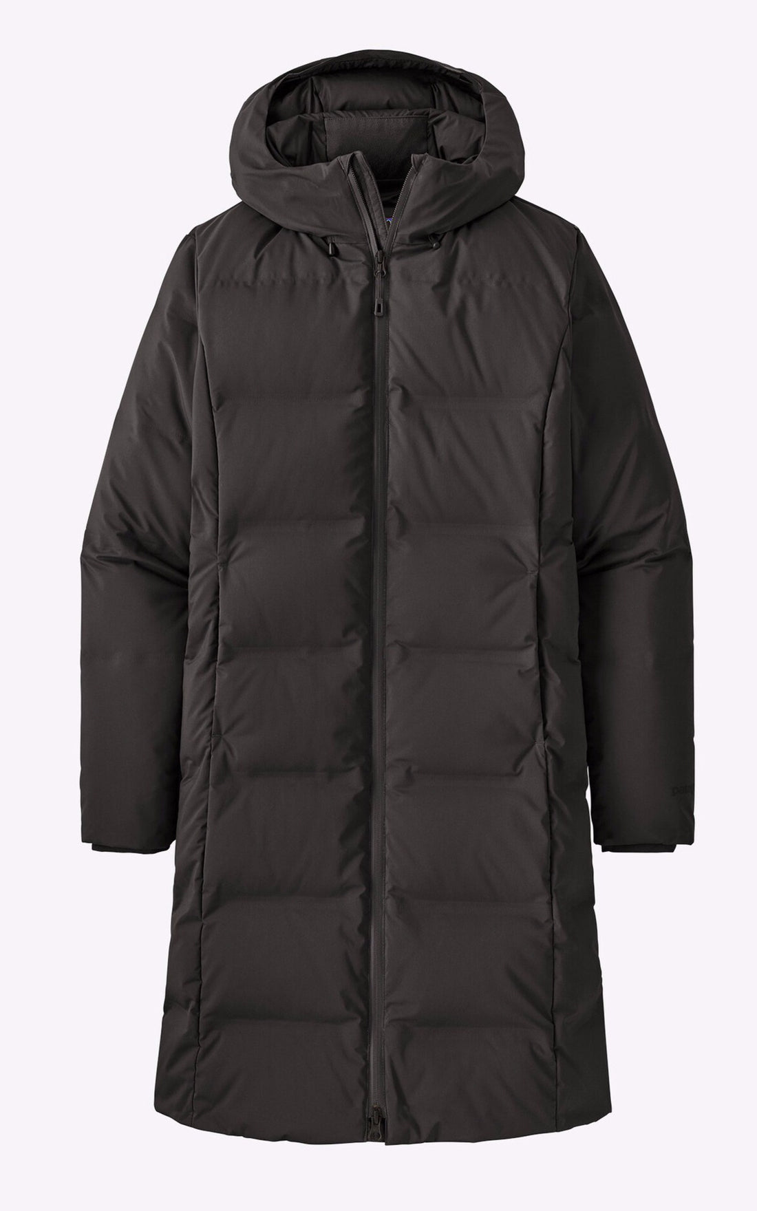 A &quot;JACKSON GLACIER PARKA&quot; Noir Patagonia 3/4 Parka Femme opened photo