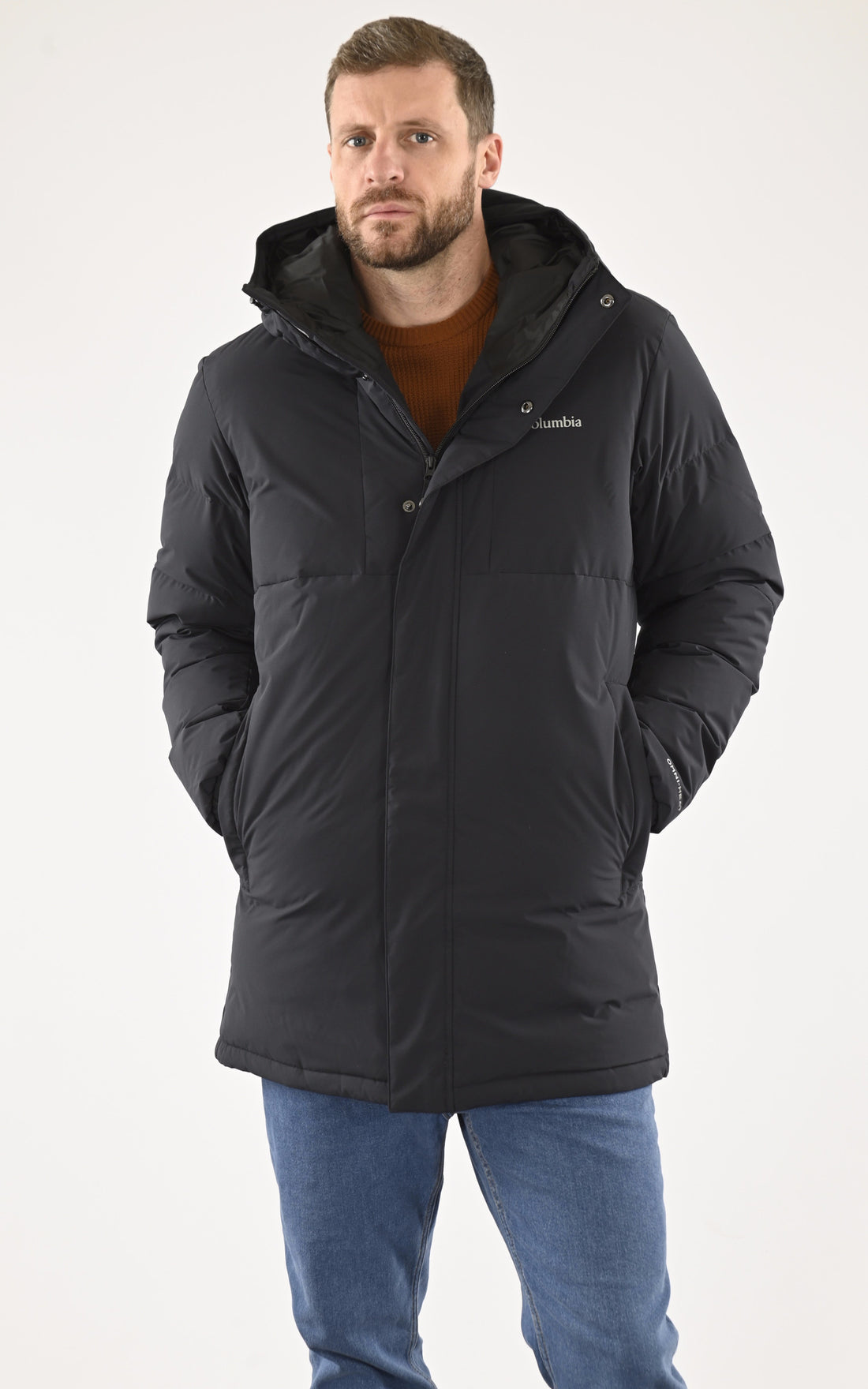 A &quot;ALDERCREST 2008463&quot; Noir Columbia Ves Doudoune Homme opened photo