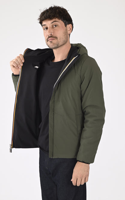 A &quot;JACK ST WARM K6128W&quot; Kaki K-Way Blouson Homme interior photo