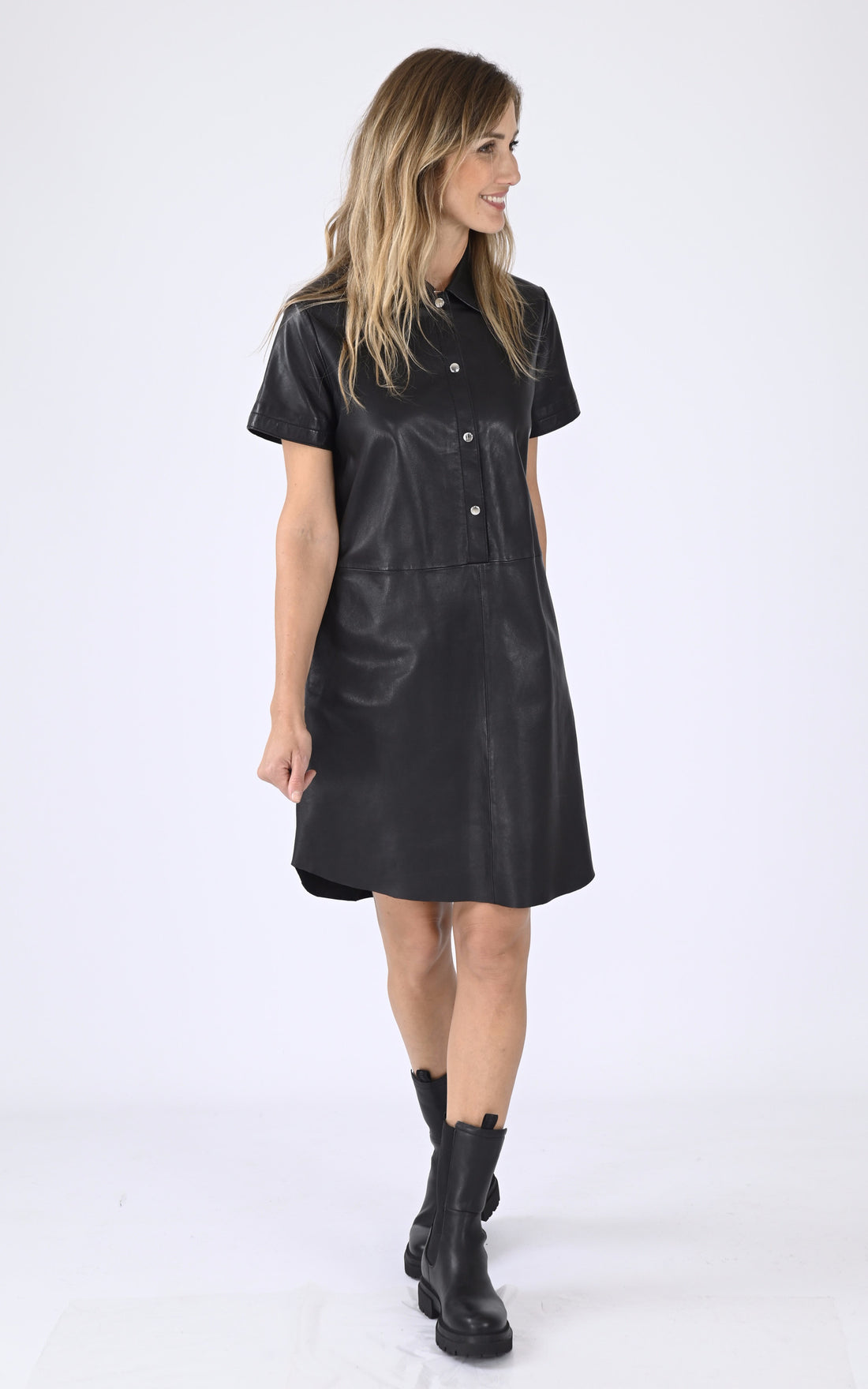 A &quot;ORIANA&quot; Noir Giorgio &amp; Mario Robe Femme opened photo