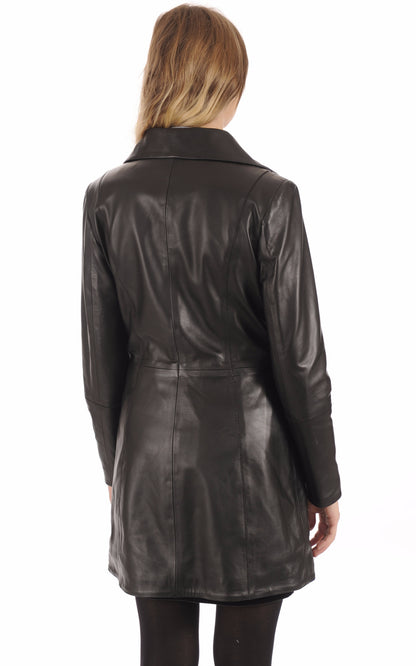 A &quot;LOLA&quot; Noir La Canadienne 3/4 Femme back photo