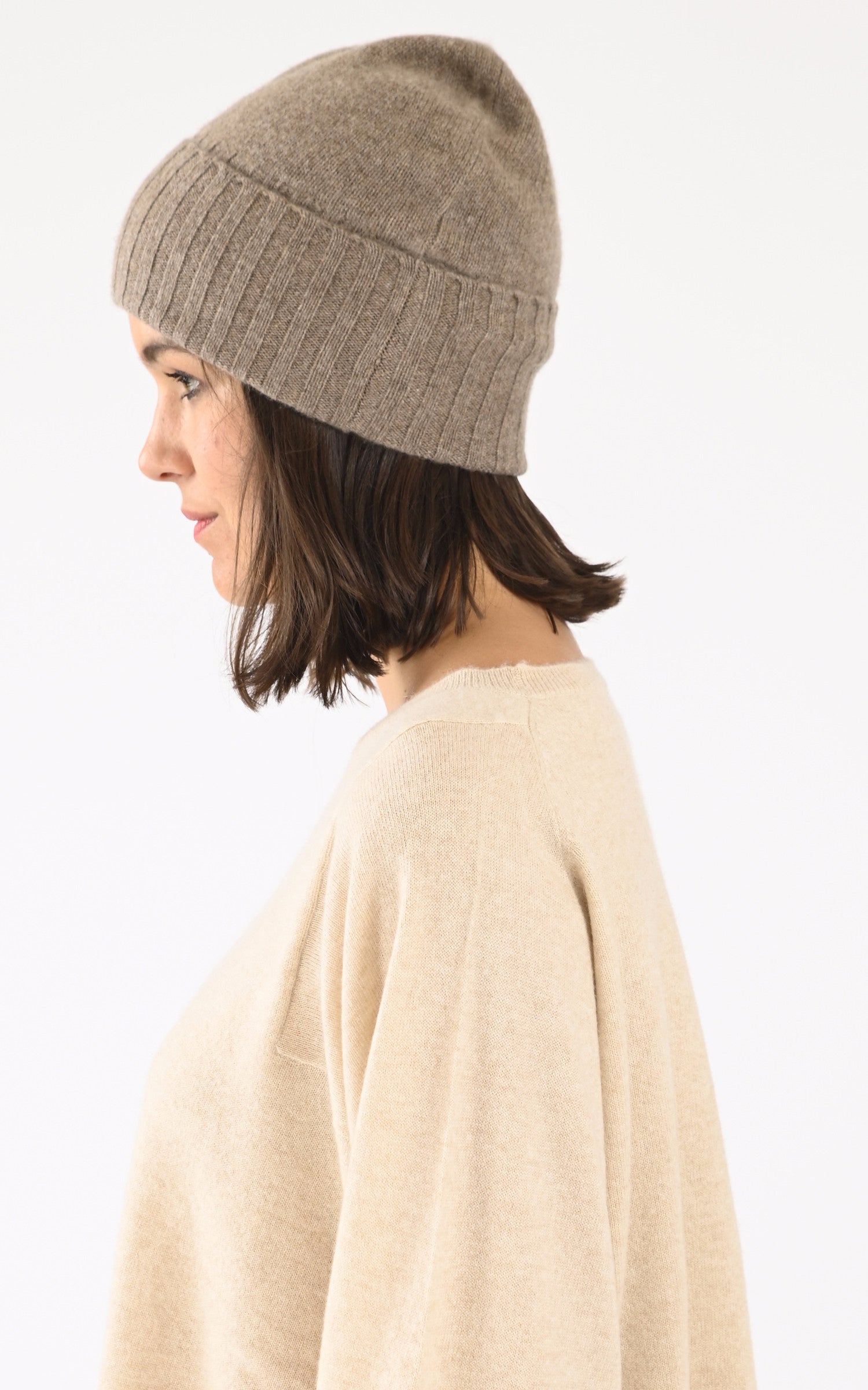 A &quot;DORA 4501030C&quot; Taupe Notshy Bonnet Femme closed photo 2