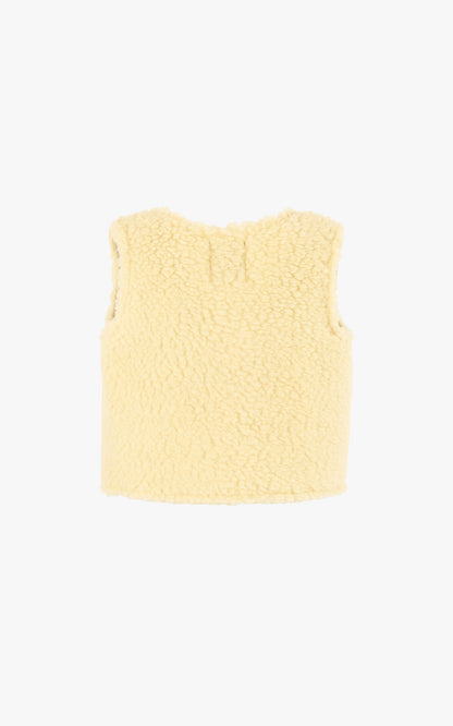 A &quot;PLUME ENFANT&quot; Beige La Canadienne Gilet Enfant bonus photo