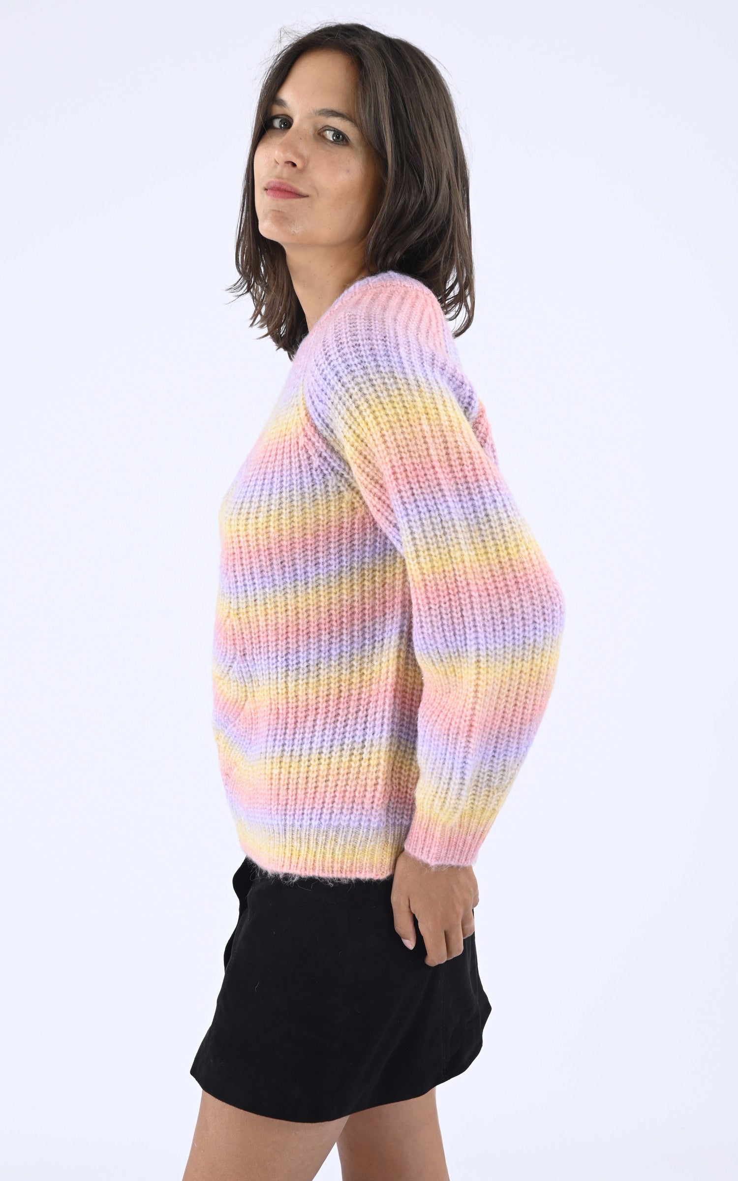 A &quot;MITSU&quot; Multi Les Tricots de Léa Pull Femme interior photo 3
